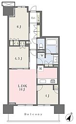 SHINTOCITY 3LDKの間取図画像