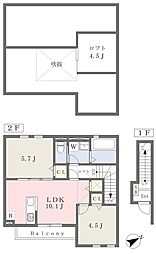 エストレージャ 2LDKの間取図画像