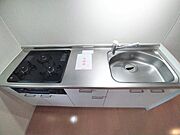 3口コンロの広々キッチン！