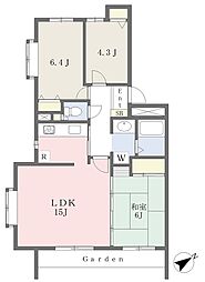 コスモひばりが丘 3LDKの間取図画像