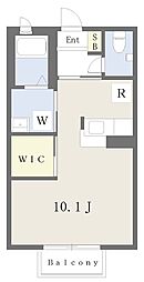 ディアス吹上 ワンルームの間取図画像