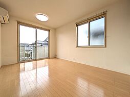 伊予鉄道郡中線 松前駅 徒歩6分の賃貸アパート 2階2LDKのリビング/ダイニング