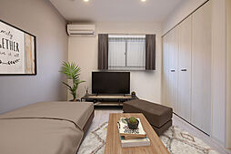 ＥＡＲＬ’Ｓ　ＣＯＵＲＴ北条III　Ａ 203 2階ワンルームのリビング/ダイニング