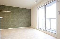 伊予鉄道市駅線 南町駅 徒歩5分の賃貸アパート 3階2LDKのリビング/ダイニング