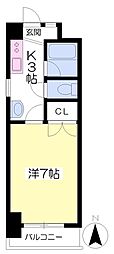 間取図画像 1K