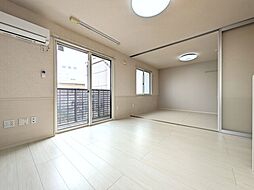 伊予鉄道高浜線 山西駅 徒歩10分の賃貸アパート 2階2LDKのリビング/ダイニング