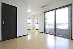 伊予鉄道市駅線 警察署前駅 徒歩4分の賃貸マンション 6階ワンルームのリビング/ダイニング