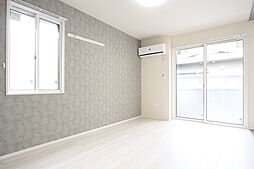 伊予鉄道市駅線 南町駅 徒歩5分の賃貸アパート 1階2LDKのリビング/ダイニング