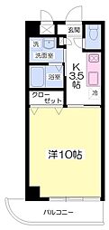 間取図画像 1K