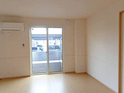 伊予鉄道高浜線 山西駅 徒歩10分の賃貸アパート 1階2LDKのリビング/ダイニング