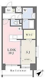 F・STAGE博多駅南 1LDKの間取図画像