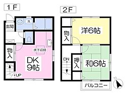 コ.コートオノエ 2DKの間取図画像