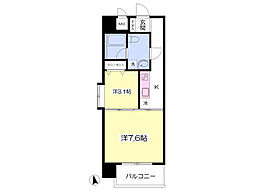 イルプリーモ 2Kの間取図画像