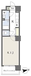 プランドール・N 1Kの間取図画像