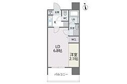 サニークレスト大濠公園 2Kの間取図画像