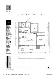 ラファセルフィーナ天神 1LDKの間取図画像