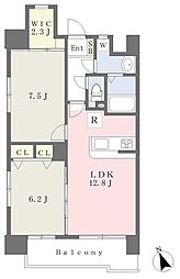 アドバンス128 2LDKの間取図画像