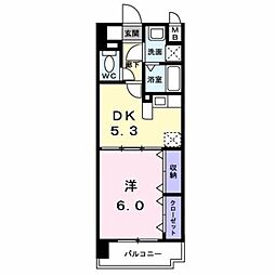 間取図画像 1DK