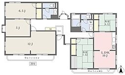 カーザ・サブ 5LDKの間取図画像