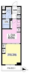 クリオ小竹向原2 1LDKの間取図画像