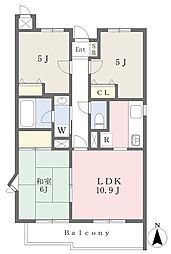 プリメーラ大泉学園 3LDKの間取図画像