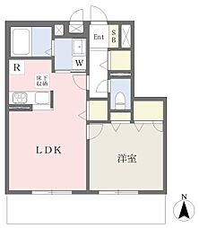 エクセレントグロース3 1LDKの間取図画像
