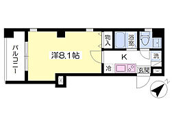 アーバンパレス高円寺 1Kの間取図画像