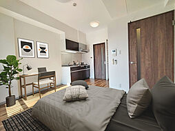 アトラエルミクニ 4A 4階ワンルームのリビング/ダイニング