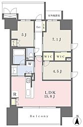ジオ阪急淡路 3LDKの間取図画像
