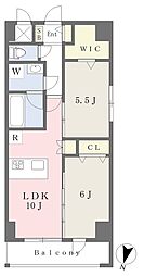 Lumiere高槻芥川 2LDKの間取図画像