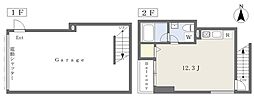 ラピート西新井 ワンルームの間取図画像