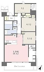 ファーストリンクレジデンス 3LDKの間取図画像