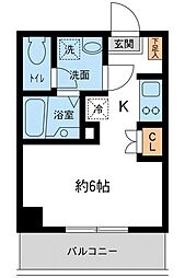 ラクラス池袋 ワンルームの間取図画像