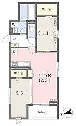 SUMICA 2LDKの間取図画像