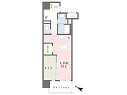 MODULE仙台立町 1LDKの間取図画像