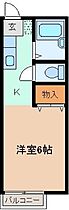 スクエアハウスコバヤシ　Ｂ 103 ｜ 群馬県桐生市菱町4丁目2318-3（賃貸アパート1K・1階・20.46㎡） その2