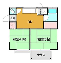 大間々シンプル貸家