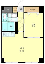 セクション103 203 ｜ 北海道旭川市一条通３丁目1707番地1（賃貸マンション1LDK・2階・44.00㎡） その2