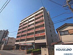 [外観] 東武東上線「川越」駅徒歩5分 地上9階建て4階部分のお部屋になります。