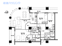 間取図画像 3LDK