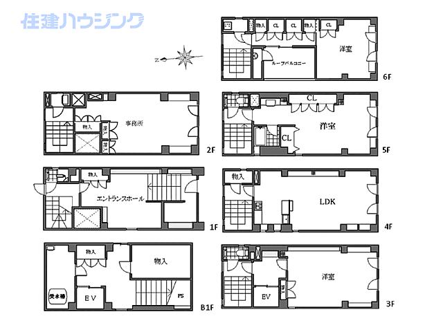 間取り 台東区東上野5丁目