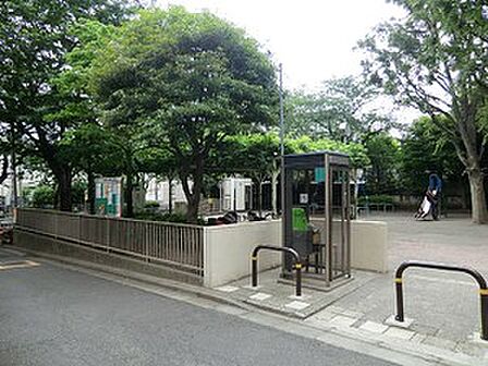 周辺環境:奥沢二丁目公園
