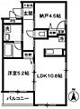 アンソレイユ国立1階9.7万円