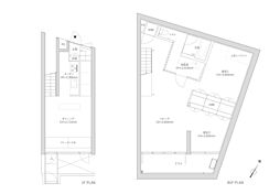 Kcinq ワンルームの間取図画像