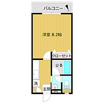 コーポ リベラル 107 ｜ 富山県富山市高木（賃貸アパート1K・1階・25.92㎡） その2
