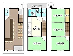 近鉄奈良線 瓢箪山駅 徒歩7分