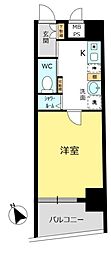 ライオンズマンション新栄 1Kの間取図画像