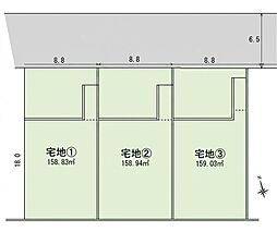 土地　天白区向が丘三1期　1号地