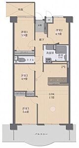 間取り：間取図