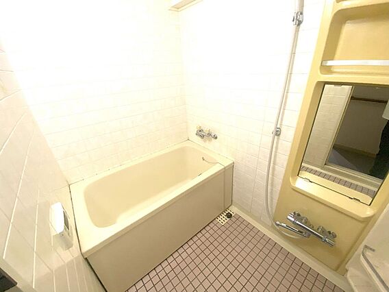 広々としたバス...